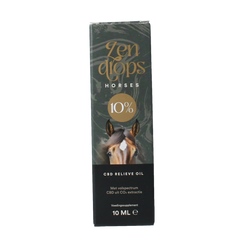 Zendrops CBD olie paarden 10% hennepzaadolie 10.00 Milliliter