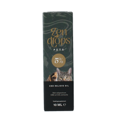 Zendrops CBD olie huisdieren 5% 10.00 Milliliter