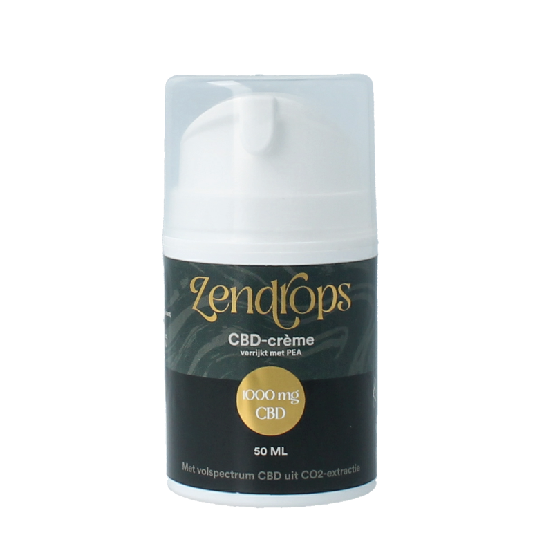 Zendrops CBD creme 1000mg liposomale 50 Milliliter