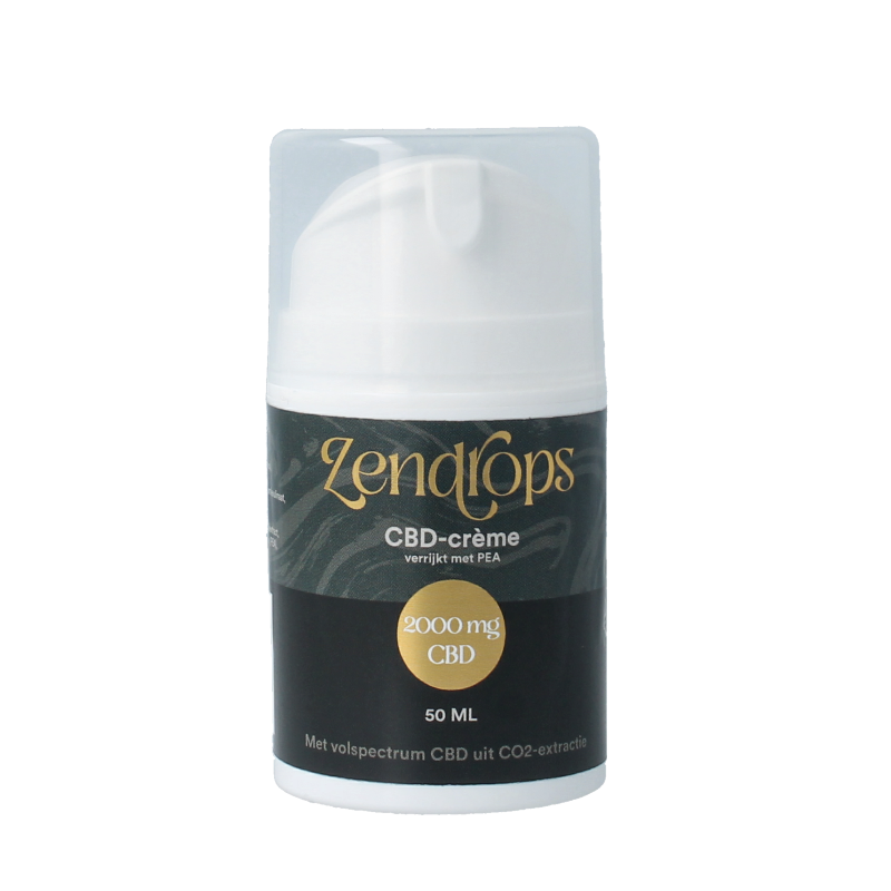 Zendrops CBD creme 2000mg liposomale 50 Milliliter