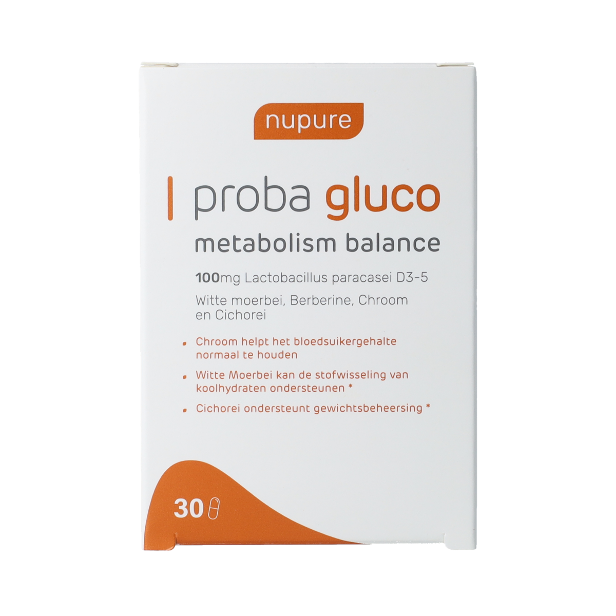 Nupure Proba Gluco 30.00 Capsules