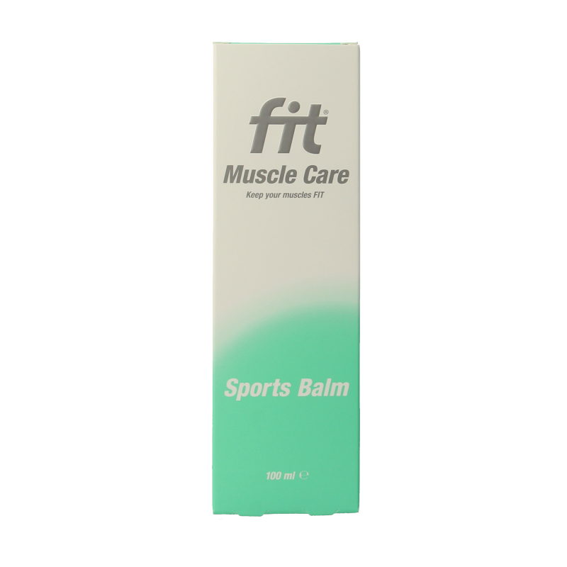F.I.T Muscle care Sportsbalm tube 100.00 Milliliter