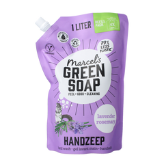 Marcel's Green Soap Handzeep lavendel & rosemarijn navulling 1.00 Liter
