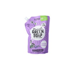 Marcel's Green Soap Handzeep lavendel & rosemarijn navulling 1000 Milliliter