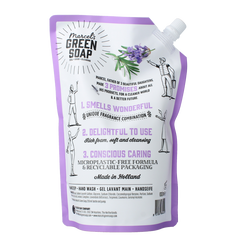 Marcel's Green Soap Handzeep lavendel & rosemarijn navulling 1000 Milliliter