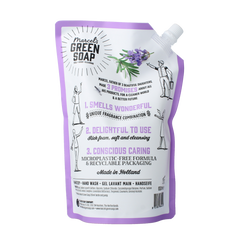 Marcel's Green Soap Handzeep lavendel & rosemarijn navulling 1.00 Liter