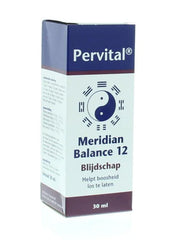 Pervital Meridian balance 12 blijdschap 30.00 Milliliter