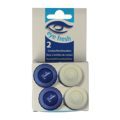 Eyefresh Lenshouder plat duo 2 Stuks