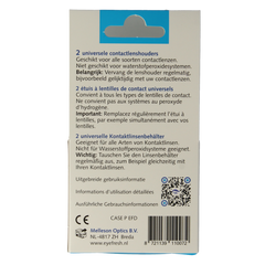 Eyefresh Lenshouder plat duo 2.00 Stuks