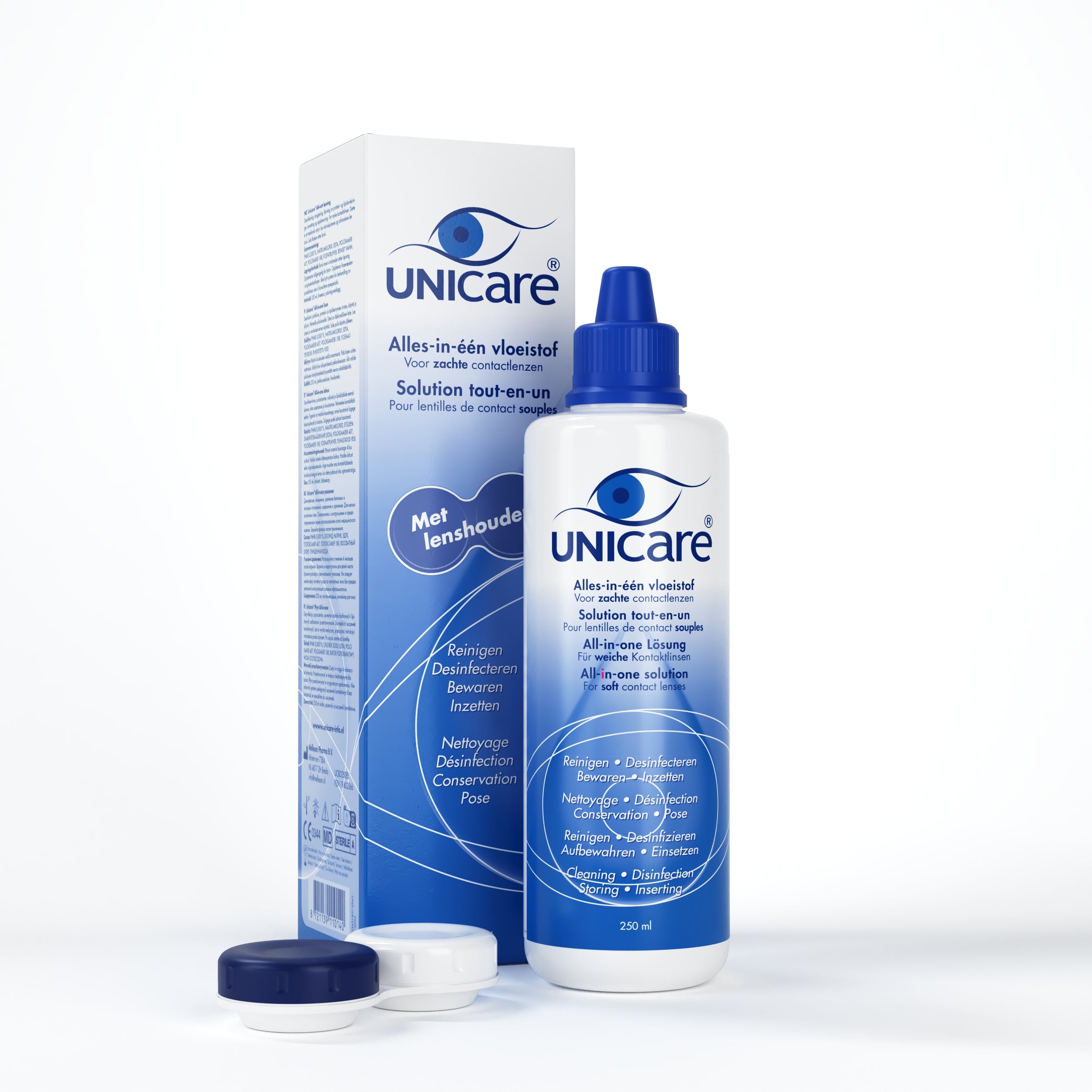 Unicare Vita+ lenzenvloeistof zachte lenzen 250 Milliliter