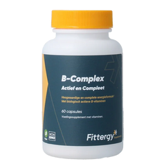 Fittergy B Complex actief & compleet 60 Capsules