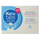 Kerutabs Lactase enzym 4600 FCC 15 Tabletten