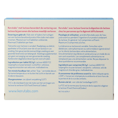 Kerutabs Lactase enzym 4600 FCC 15 Tabletten