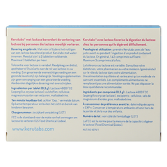 Kerutabs Lactase enzym 4600 FCC 15.00 Tabletten