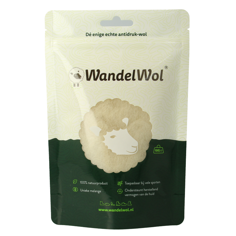 Wandelwol Antidruk-wol 10 Gram