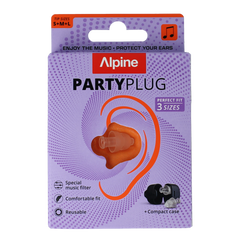 Alpine Partyplug transparant 1.00 Paar