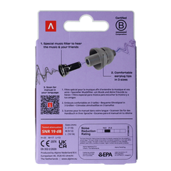 Alpine Partyplug transparant 1.00 Paar