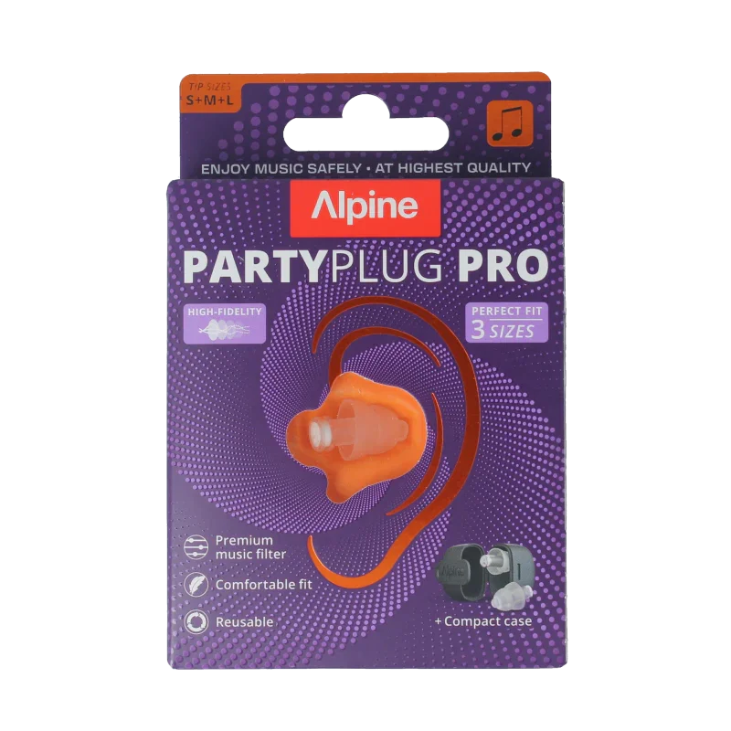 Alpine Partyplug pro transparant 1 Paar