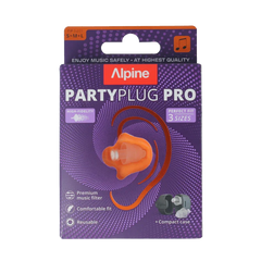 Alpine Partyplug pro transparant 1 Paar