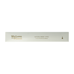 We Love The Planet Natural reeds geurstokjes voor 100ml diffuser 5.00 Stuks