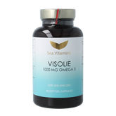 Sea Vitamins Omega 3 visolie strong met vitamine E 90.00 Vegetarische capsules