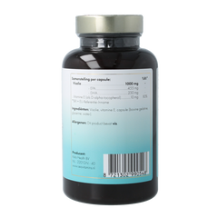 Sea Vitamins Omega 3 visolie strong met vitamine E 90.00 Vegetarische capsules