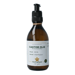 Liever Gezond Castor olie wonderolie 200 Milliliter