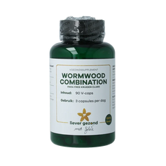 Liever Gezond Wormwood combination para free kruiden clark 90 Vegetarische capsules
