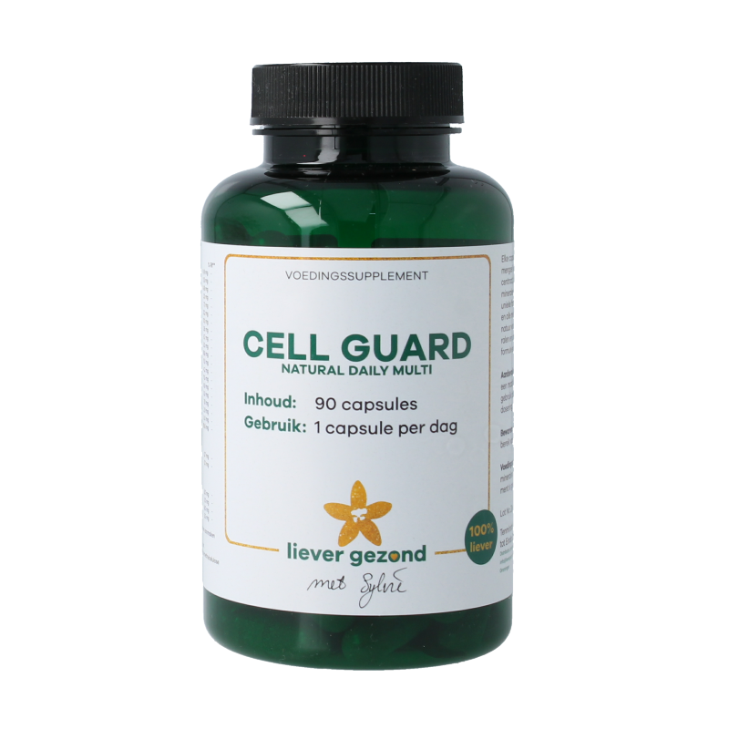 Liever Gezond Natural daily multi cell guard 90 Vegetarische capsules