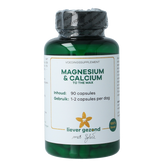 Liever Gezond Magne cal max magnesium en calcium to the max 90 Vegetarische capsules