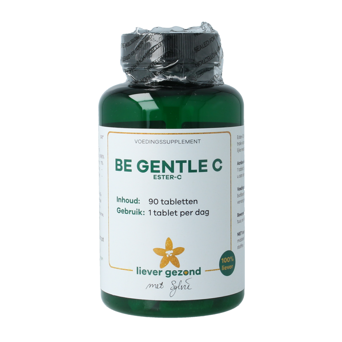 Liever Gezond Cal C 1000 be gentle C 90.00 Vegetarische capsules