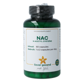 Liever Gezond NAC n-acetyl cysteine 600mg 60 Vegetarische capsules