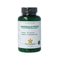 Liever Gezond Minerals chelaten mineralen complex 90 Vegetarische capsules