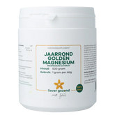 Liever Gezond Golden magnesium poeder jaarrond 500 Gram