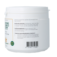 Liever Gezond Vitamine C poeder zuur jaarrond 500 Gram
