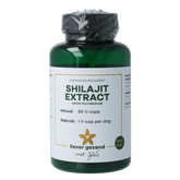 Liever Gezond Shilajit extract hoog fulvine zuur 90 Vegetarische capsules