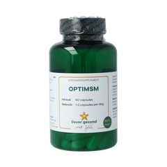 Liever Gezond Opti msm 1000mg 60.00 Vegetarische capsules
