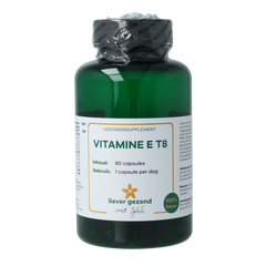 Liever Gezond Vitamine E T8 60 Vegetarische capsules