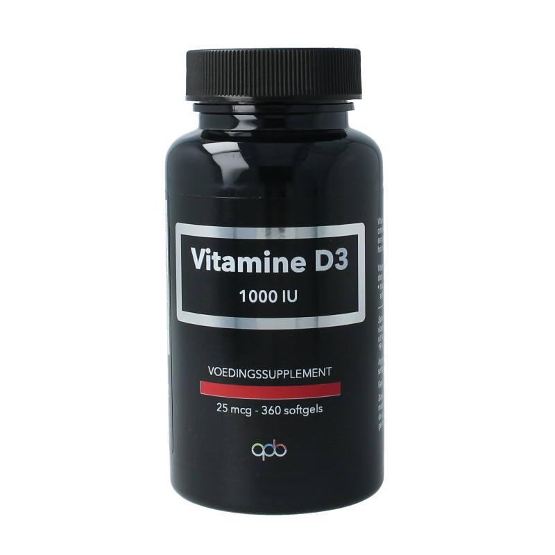 APB Holland Vitamine D3 1000IU 25mcg 360 Softgels