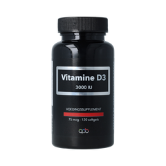 APB Holland APB Holland Vitamine D3 - 3000IU - 75 mcg 120.00 Softgels