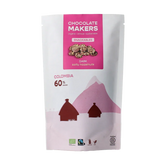 Chocolatemakers Snackable puur 60% met hazelnoot bio 100 Gram