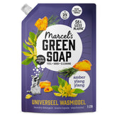Marcel's Green Soap Wasmiddel Amber & Ylang Ylang Navulling 1000.00 Milliliter