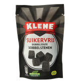 Klene Dubbelzout dobbelstenen suikervrij zakje 110 Gram