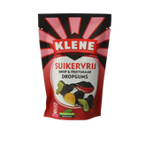 Klene Dropgums suikervrij 110.00 Gram
