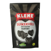 Klene Zoethouten hartjes suikervrij 110 Gram