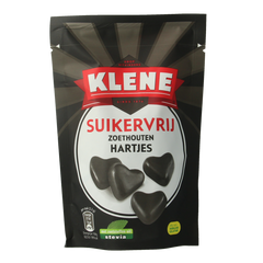 Klene Zoethouten hartjes suikervrij 110.00 Gram