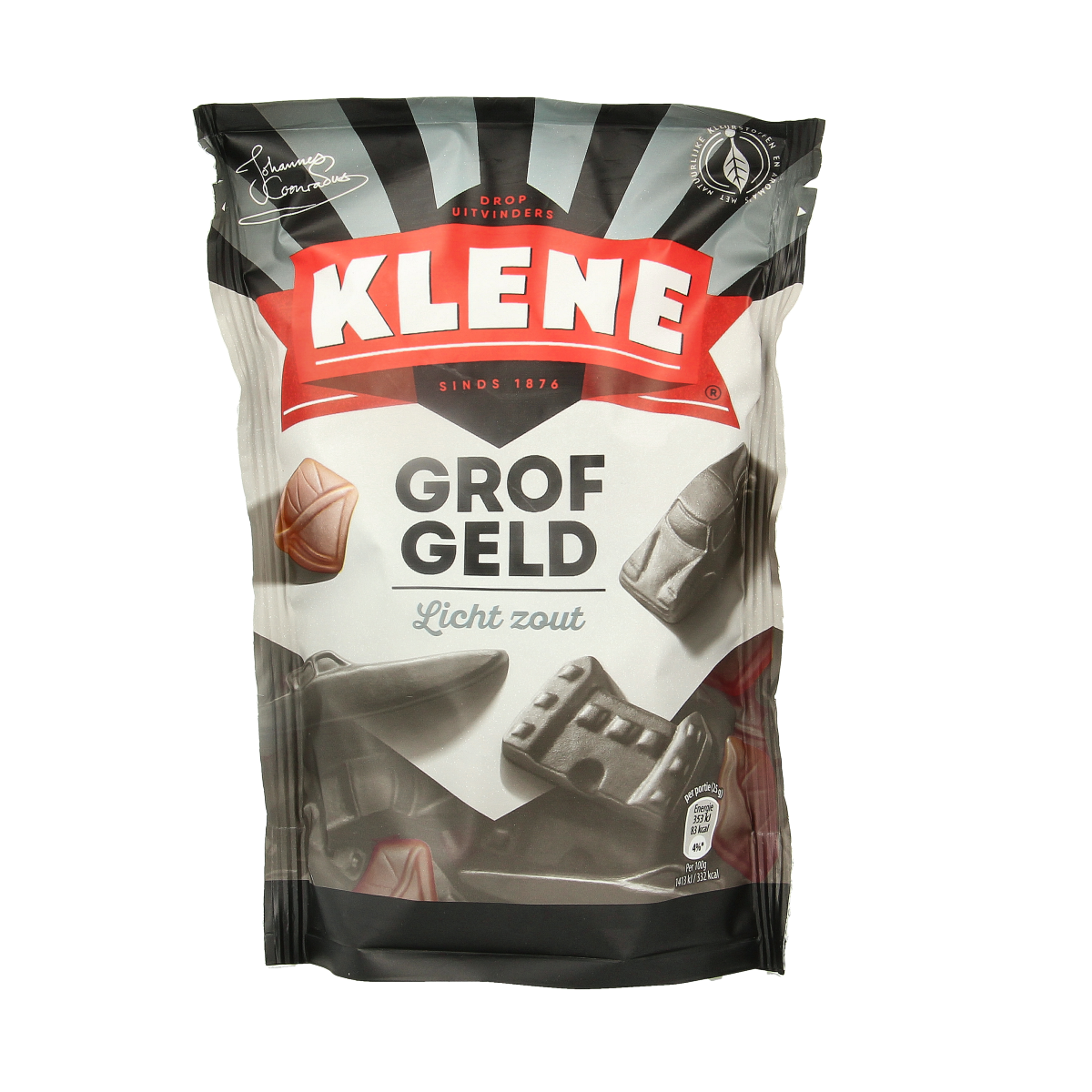 Klene Grof geld 210.00 Gram