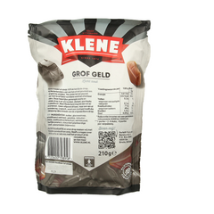Klene Grof geld 210 Gram