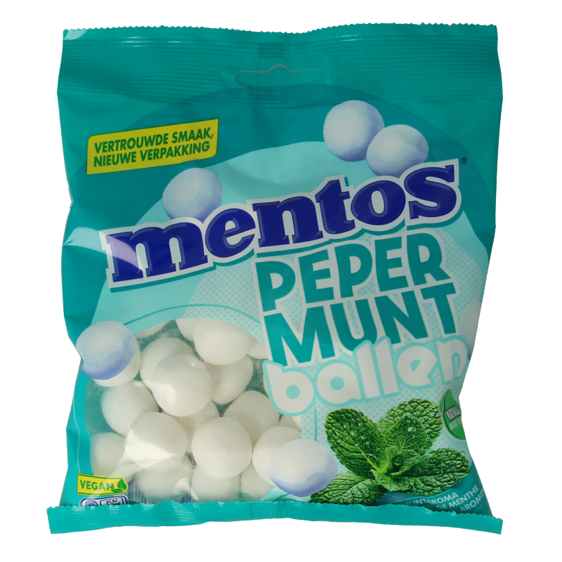 Mentos Pepermuntballen 220 Gram