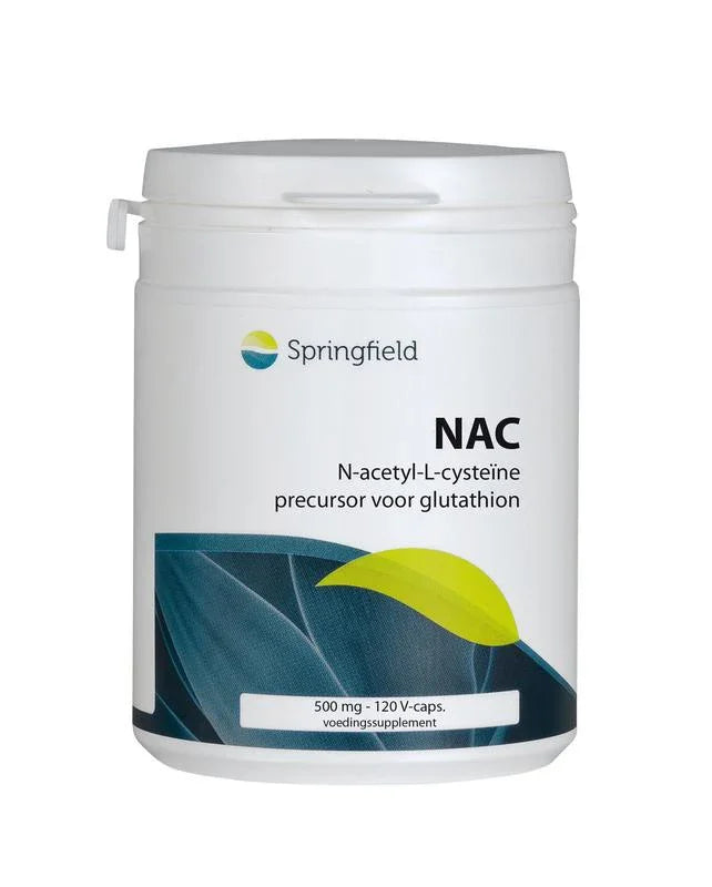 Springfield N-Acetyl L-Cysteine 120 Vegetarische capsules